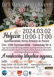 Esküvő kiállítás 2024