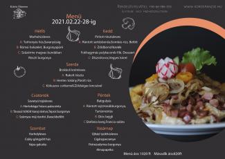 Heti menü 2021/08.hét