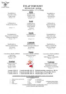 Heti menü 2021/15.hét