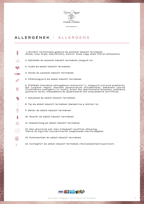 Allergének / Allergens