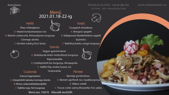 Heti menü 2021/03.hét